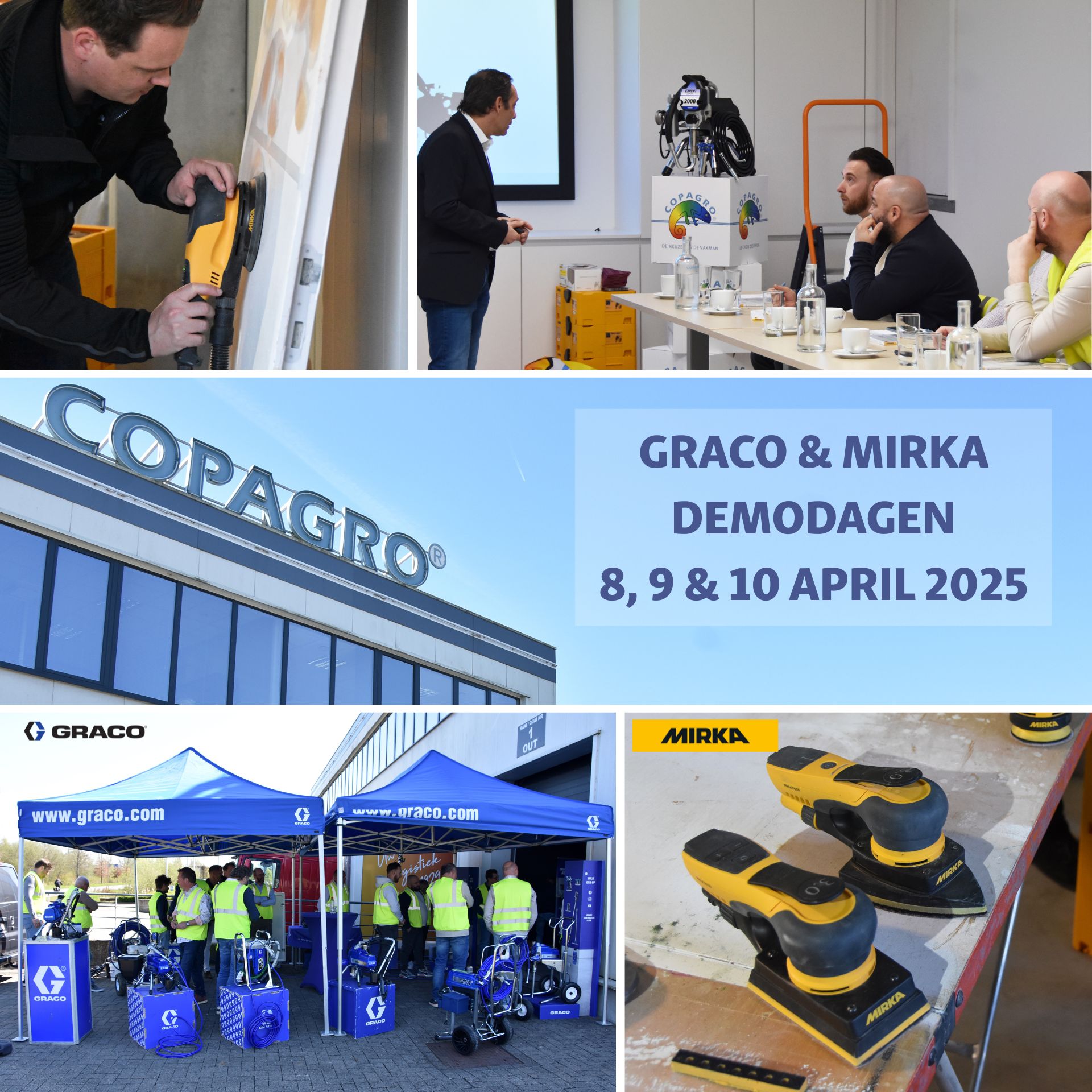 Terugblik op geslaagde Graco & Mirka Demodagen